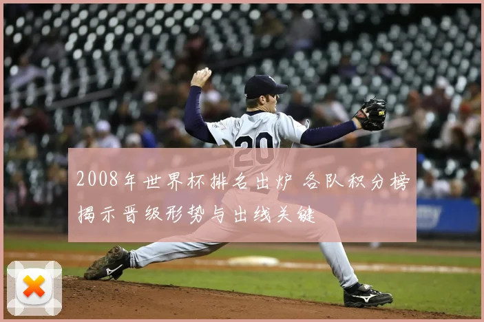 2008年世界杯排名出炉 各队积分榜揭示晋级形势与出线关键