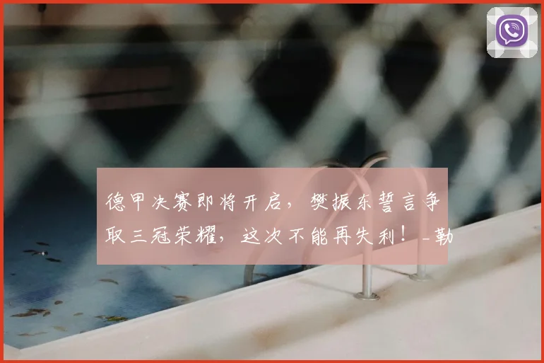 德甲决赛即将开启,樊振东誓言争取三冠荣耀,这次不能再失利!_勒布伦_邱党_卡尔伯格