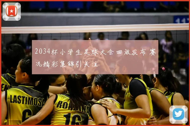 2034杯小学生足球大会回放发布 赛况精彩集锦引关注